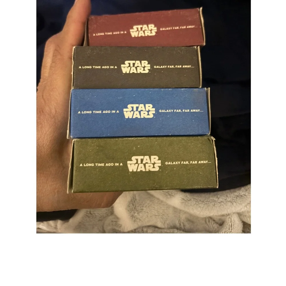 Dr Squatch Star Wars Bundle Soap Limited Edition 4 Pack Lot Yoda, Luke, Darth Va